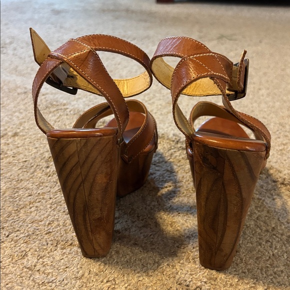 BED|STU brown Kalah Leather heeled sandals 7 - Picture 5 of 12